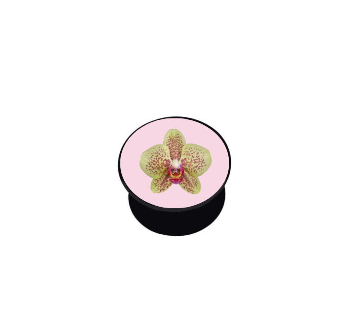 Grip de téléphone : Orchidée Fond Rose