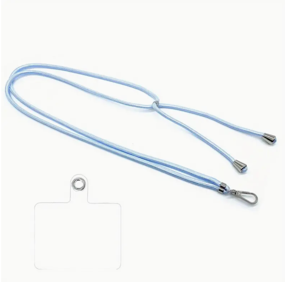 Cordon de téléphone Bleu