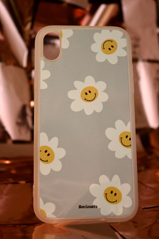 Happy Flower Grise - iPhone XR