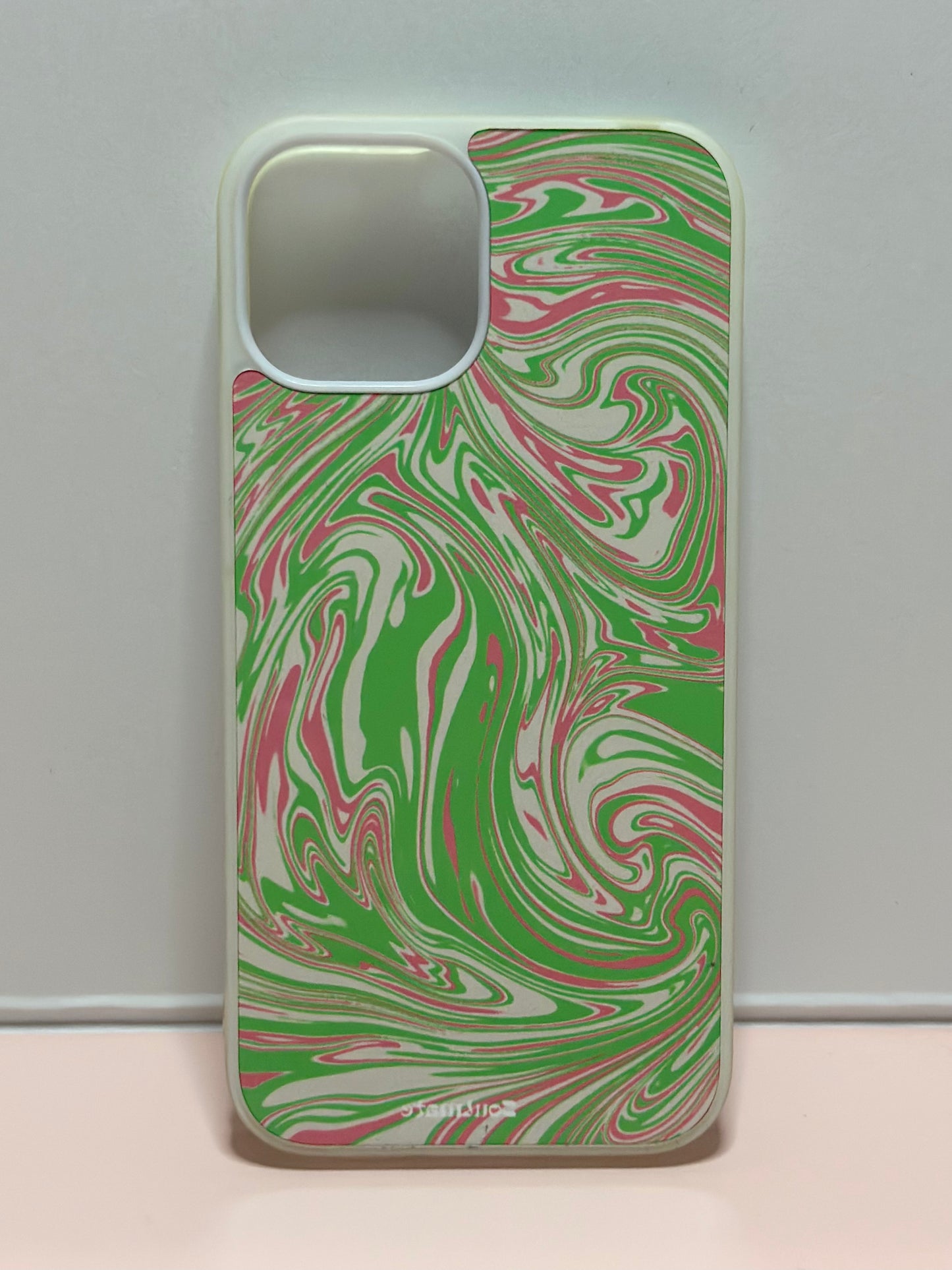 Coque Fuzzy Verte - Iphone 13 mini