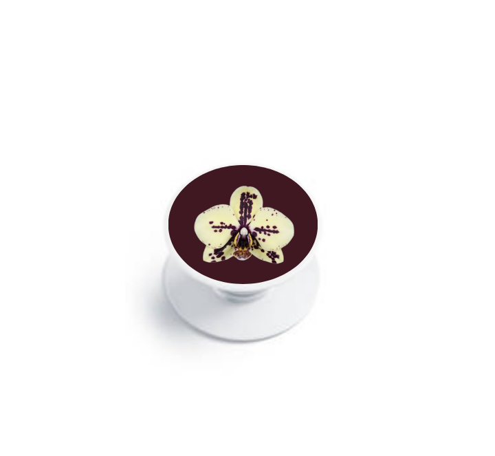 Grip de téléphone : Orchidée Fond Mauve