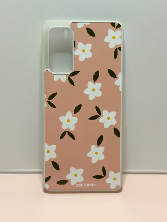 Coque Marguerite Rose - Samsung S20 FE