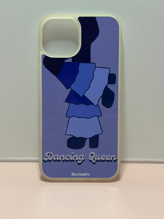 Coque Dancing Queen bleue - Iphone 13