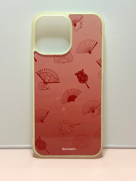 Coque Eventail Rouge - Iphone 13 PRO MAX