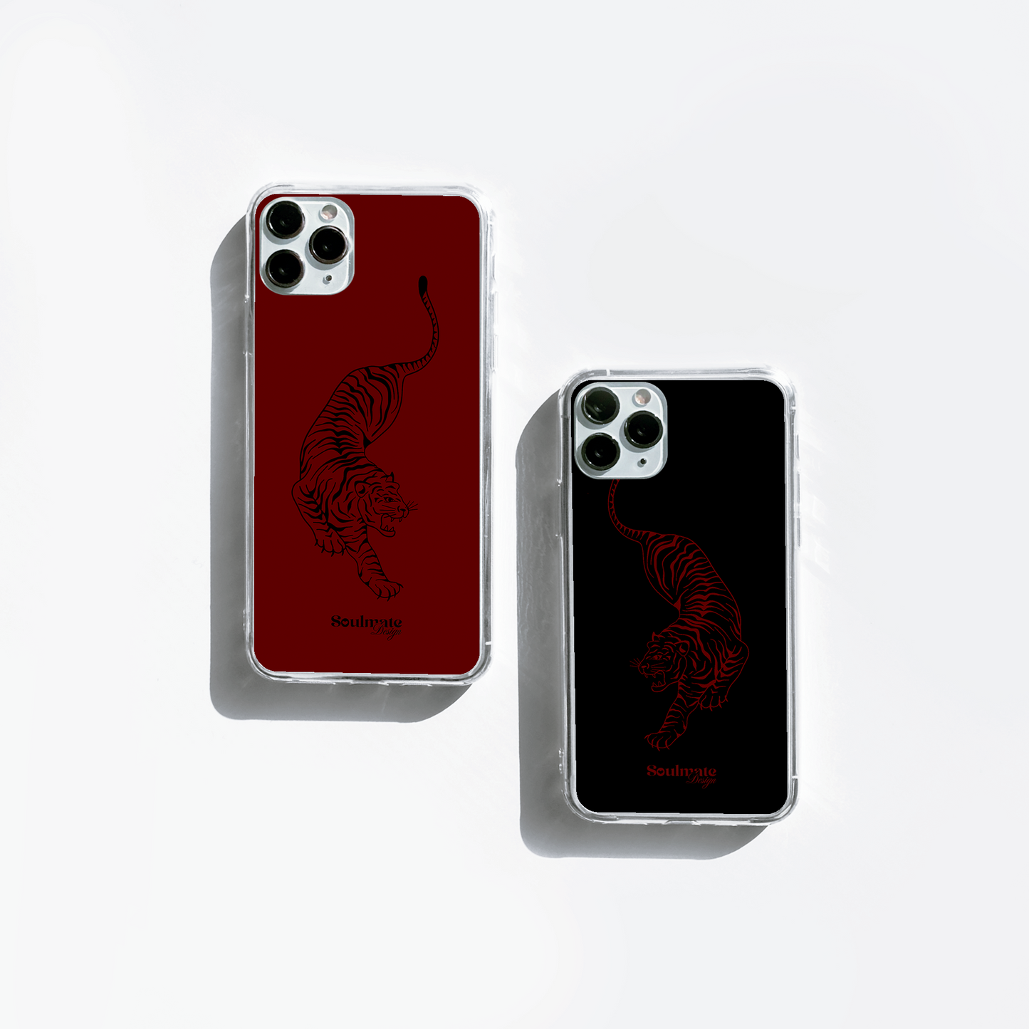 Lot de coques : Tigres